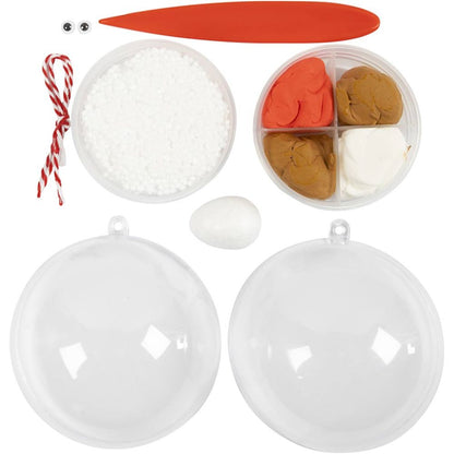 Mini Kit Infantil de Manualidades – Bola con Reno de Navidad