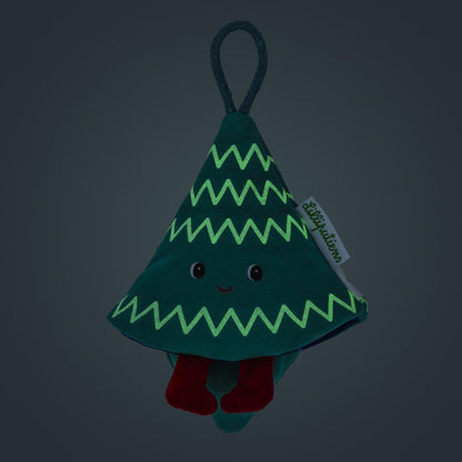 ÁRBOL NAVIDAD Y DUENDE REVERSIBLE AZUL