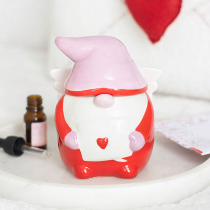 Quemador de aceite Cupido Gonk San Valentín cerámica aromaterapia decorativa romántica