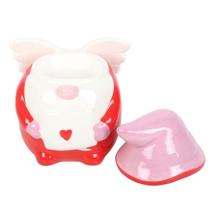 Quemador de aceite Cupido Gonk San Valentín cerámica aromaterapia decorativa romántica