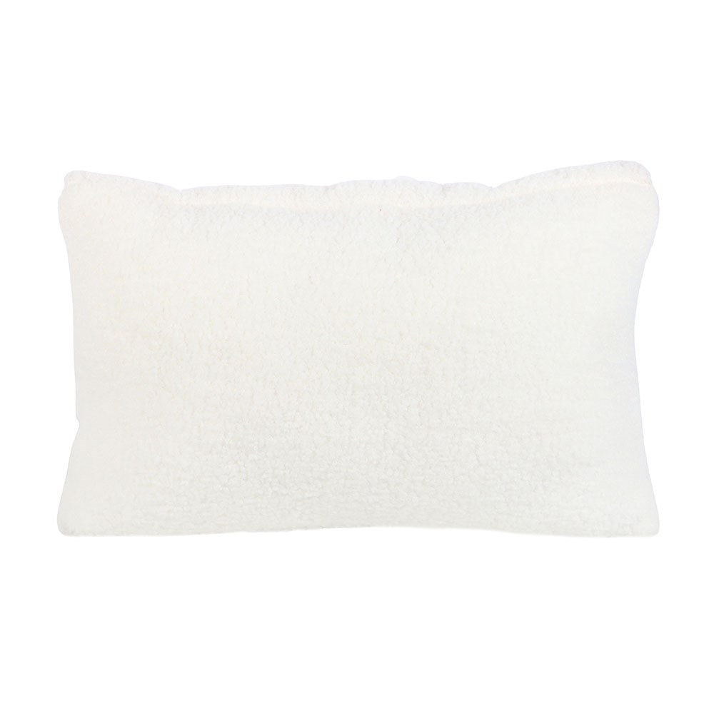 Cojín decorativo carta de amor I Love You estilo boucle suave regalo romántico San Valentín