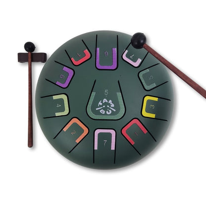 Tambor Tambú 8" 11notas - Verde Jungla mate