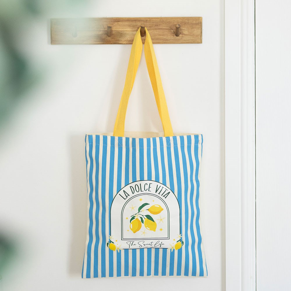 Bolso Tote “La Dolce Vita” de Rayas Azules