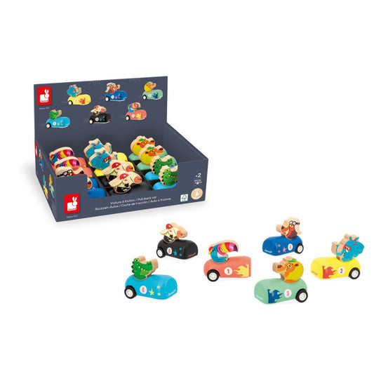 Coches de Tracción Applepop - Juguetes de Carreras para Niños