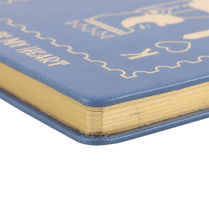 Cuaderno A5 Rey de mi corazón King of my Heart libreta romántica regalo original