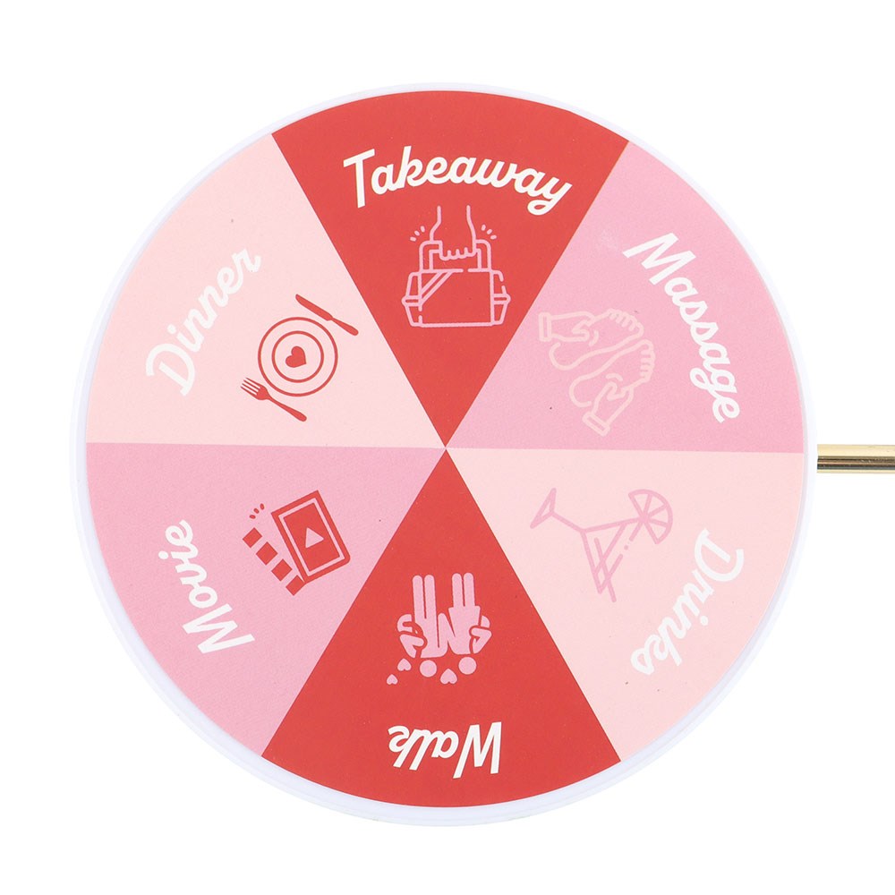 Tomador de decisiones para citas péndulo Date Night juego romántico regalo original pareja