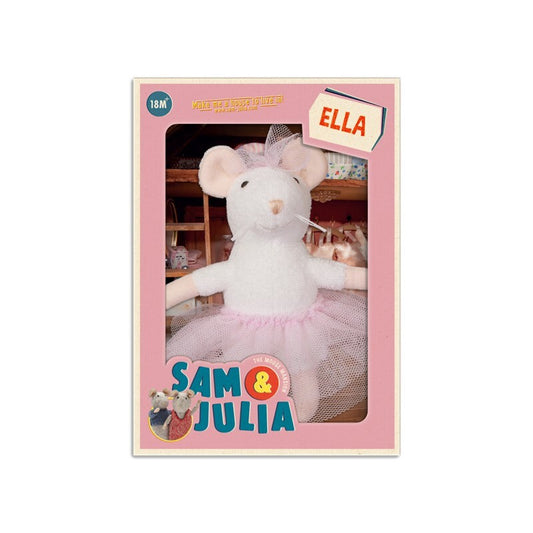 Muñeco Ella The Mouse Mansion 12 cm | Personaje Casa de los Ratones