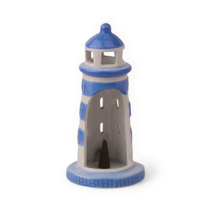 Portavelas incienso Lighthouse Paddywax cerámica con conos y vela de té