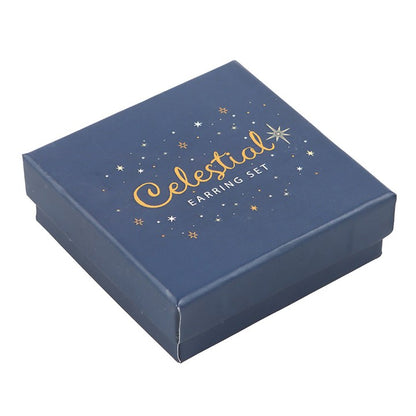 Juego de pendientes celestiales