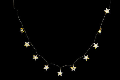 Guirnalda LED con Estrellas – 140 cm (10 luces)