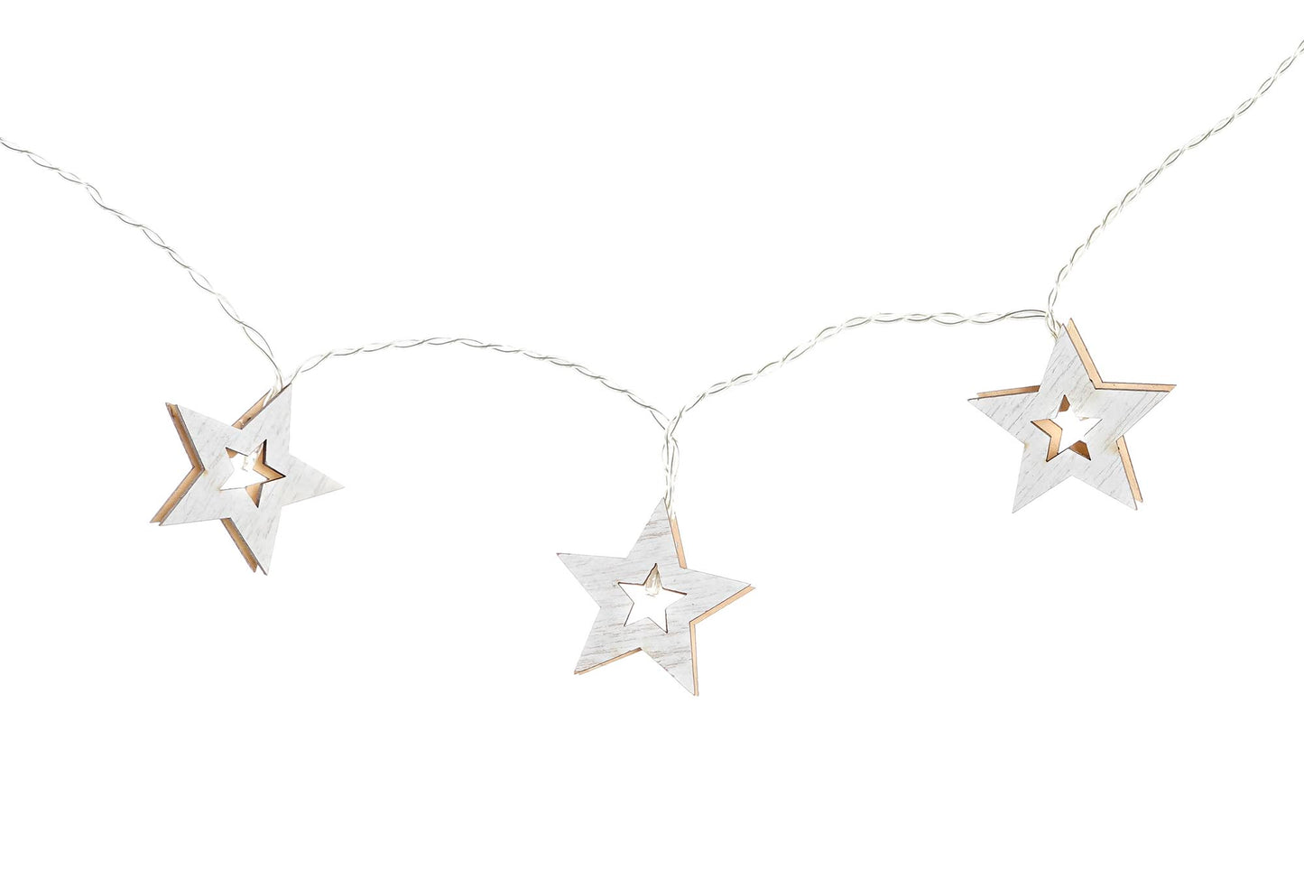 Guirnalda LED con Estrellas – 140 cm (10 luces)