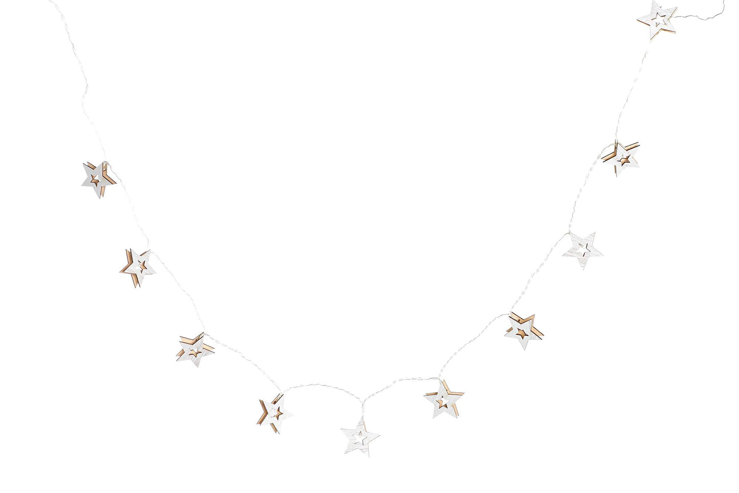 Guirnalda LED con Estrellas – 140 cm (10 luces)