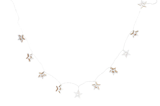 Guirnalda LED con Estrellas – 140 cm (10 luces)