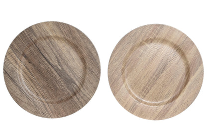 Centro de Mesa Decorativo Madera Natural – 2 Tonos