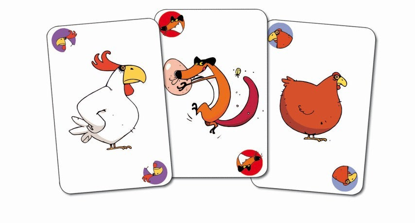 Juego de Cartas Piou Piou de Estrategia – Djeco