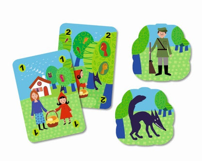 Juego de Cartas Méchanlou Caperucita Roja – Djeco