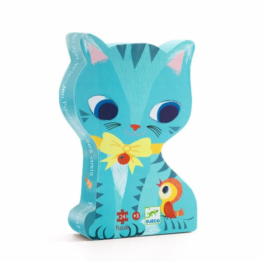Puzzle Silueta Pachat y sus Amigos – Djeco