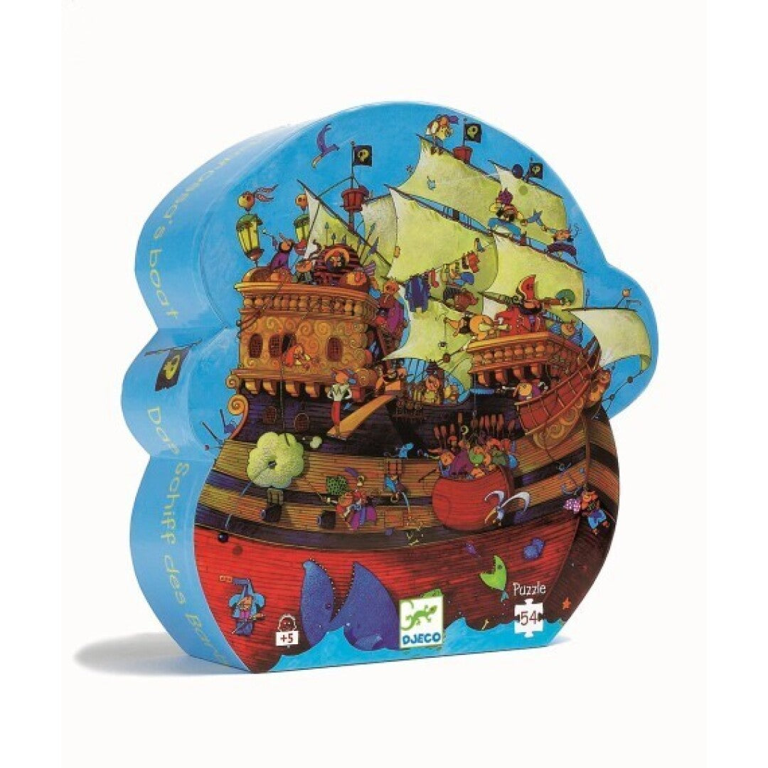 Puzzle Silueta El Barco Pirata – Djeco