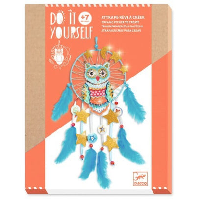 Kit DIY Atrapasueños Lechuza Dorada – Djeco