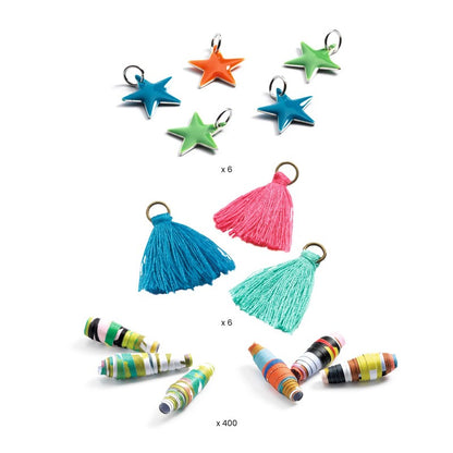Kit DIY Pulseras Pop y Coloridas – Djeco