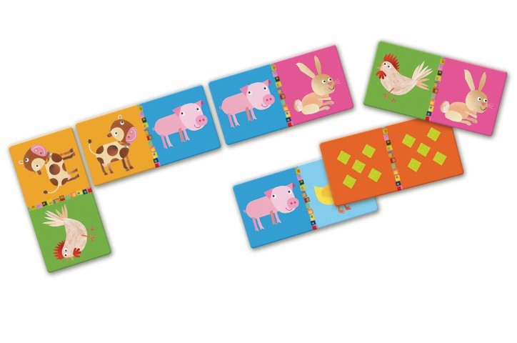 Dominó Infantil Animales de la Granja – Djeco