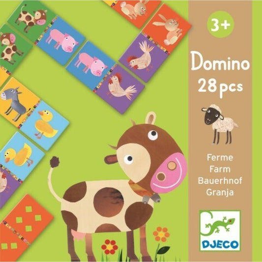 Dominó Infantil Animales de la Granja – Djeco