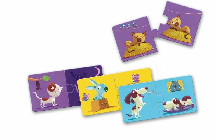 Puzzle Dúo Contrarios – Djeco