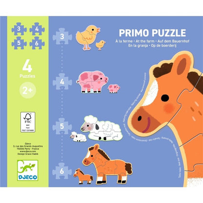 Puzzle Evolutivo En la Granja – Djeco