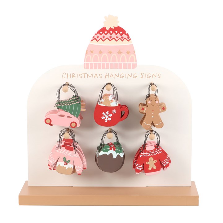 Figuras Navideñas de Colgar – Diseño Festivo para Decoración Navideña