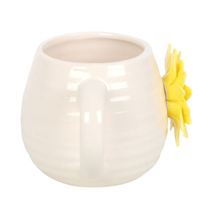 Taza de Cerámica Girasol 3D 450 ml
