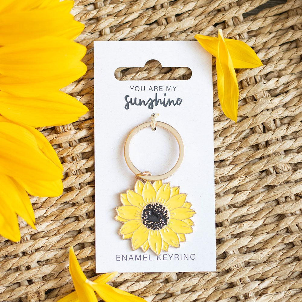 Llavero Girasol “Eres mi Rayo de Sol”