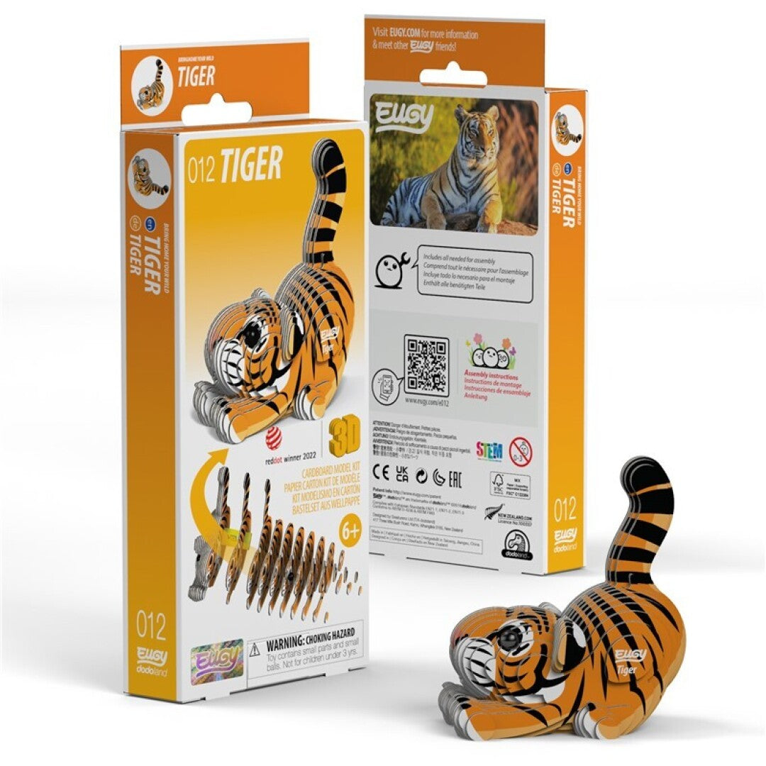 Puzzle 3D Eugy Tigre para Montar