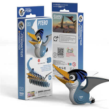 Puzzle 3D Eugy Pterodáctilo para Montar