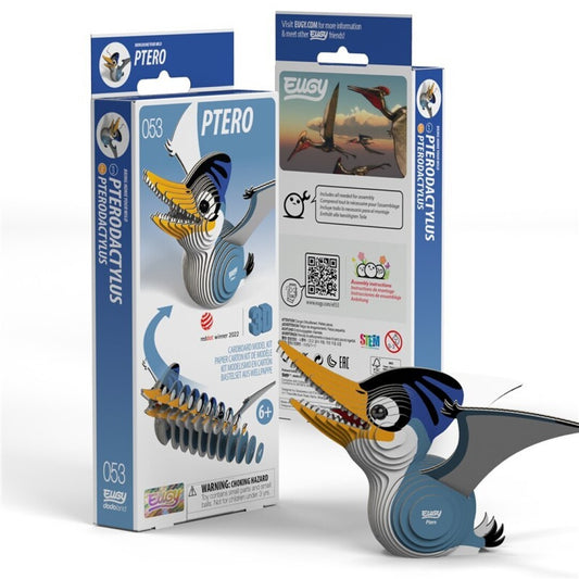 Puzzle 3D Eugy Pterodáctilo para Montar