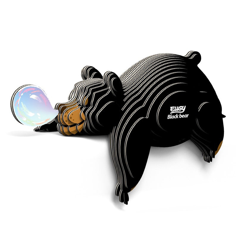 Puzzle 3D Eugy Oso Negro para Montar