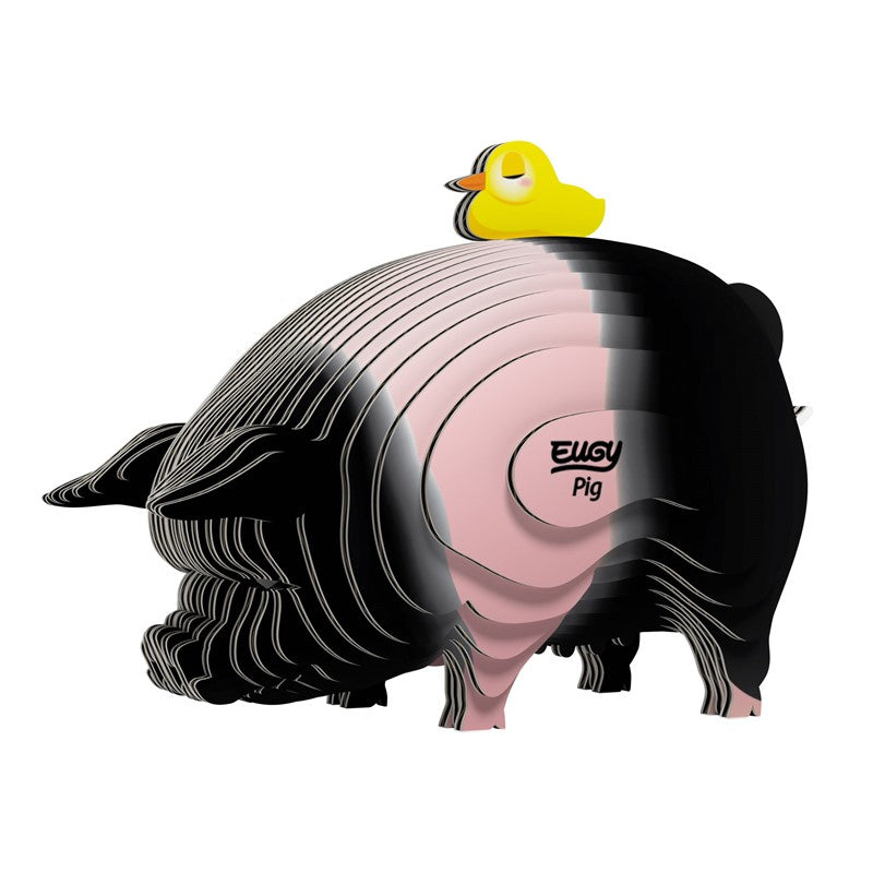 Puzzle 3D Eugy Cerdito para Montar