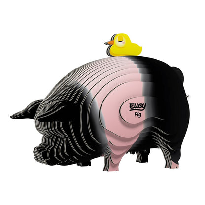 Puzzle 3D Eugy Cerdito para Montar