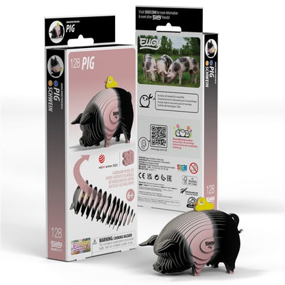 Puzzle 3D Eugy Cerdito para Montar