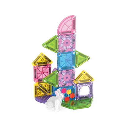 MAGNA-TILES microMAGS Spring Garden Travel Set Magnético Infantil