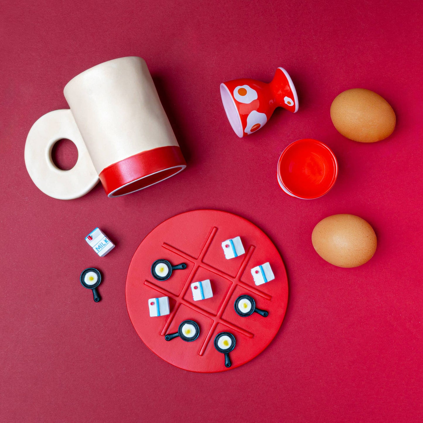 Juego Tres en Raya Tic Tac Toe Desayuno Helio Ferretti