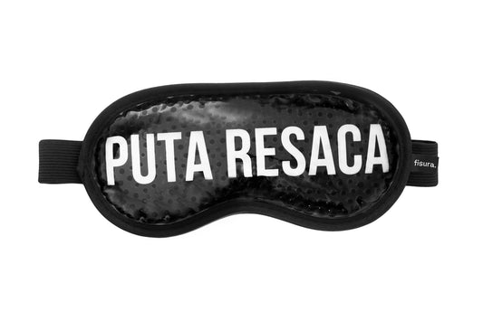 Antifaz "Puta Resaca" - Negro