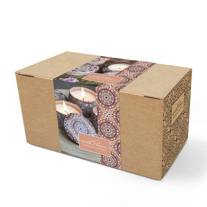 Con amor, caja de regalo perlas y surtido rosa