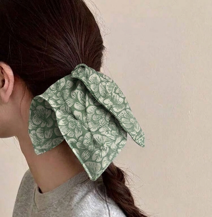 Coletero cuadrado: Une fleur beige