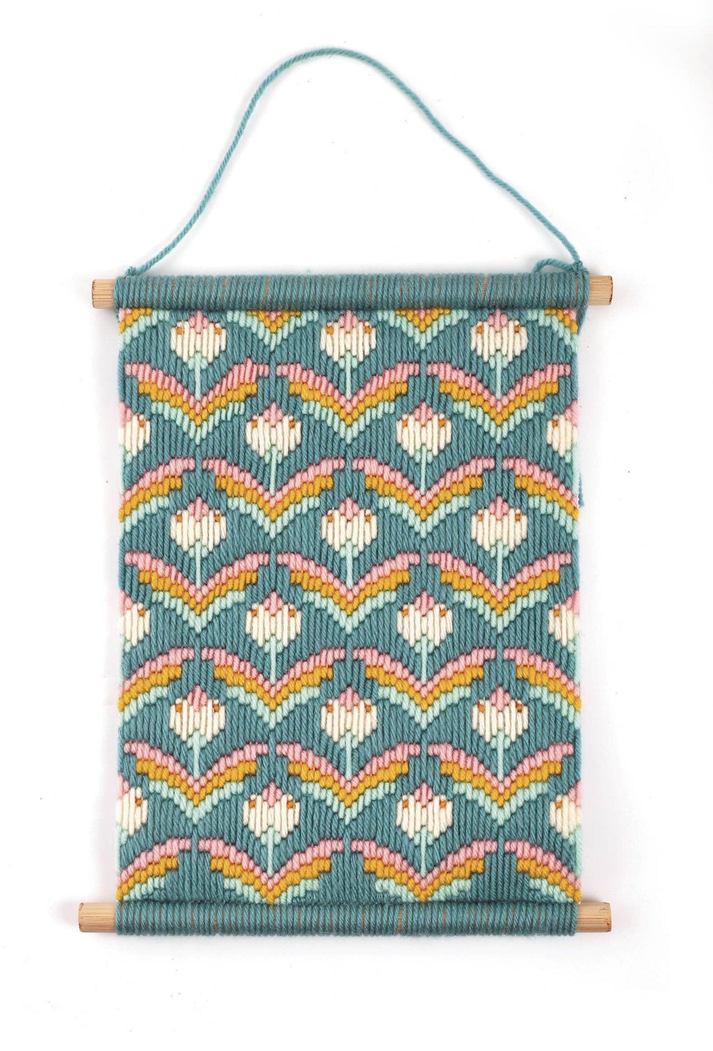 Kit de lienzo con flores tropicales
