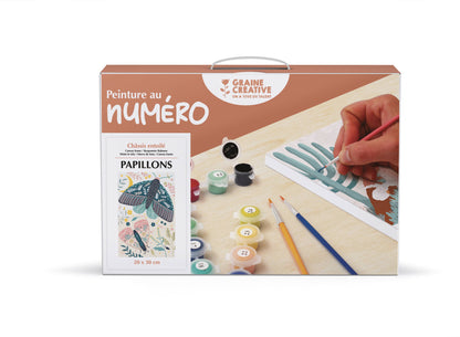 Pintura por números de mariposas