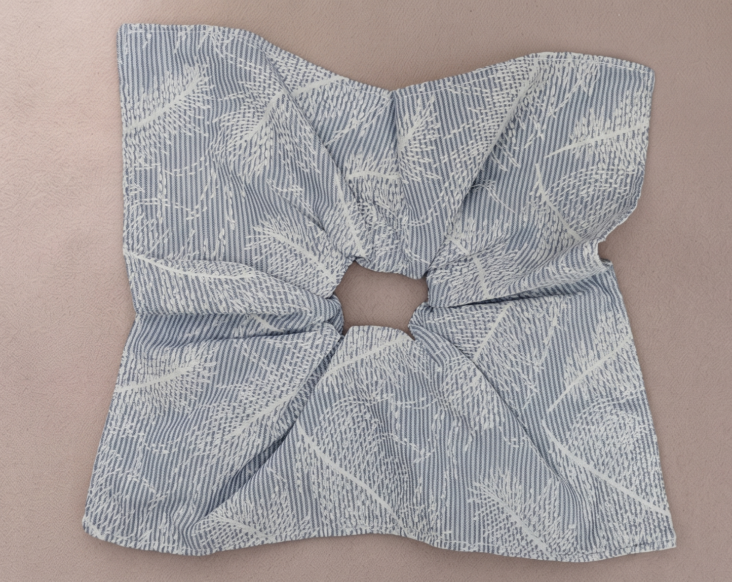 Coletero cuadrado: Une fleur beige