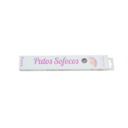 Abanico "Putos Sofocos" Menta Y Morado