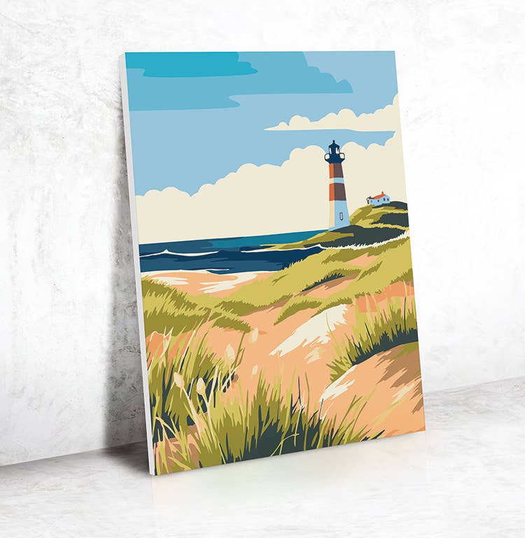 PINTURA POR NÚMERO 30 x 40 - FARO