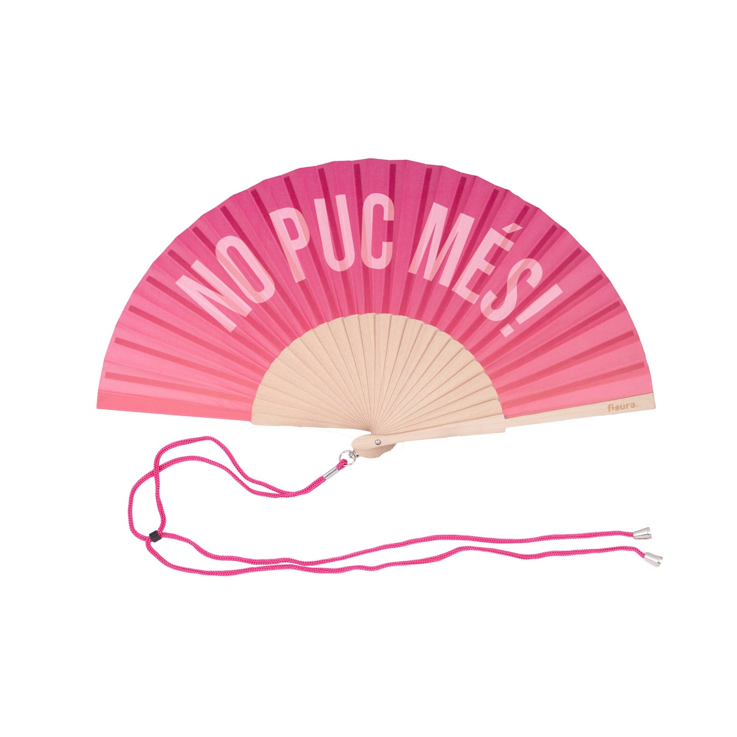 Abanico "No Puc Mes"