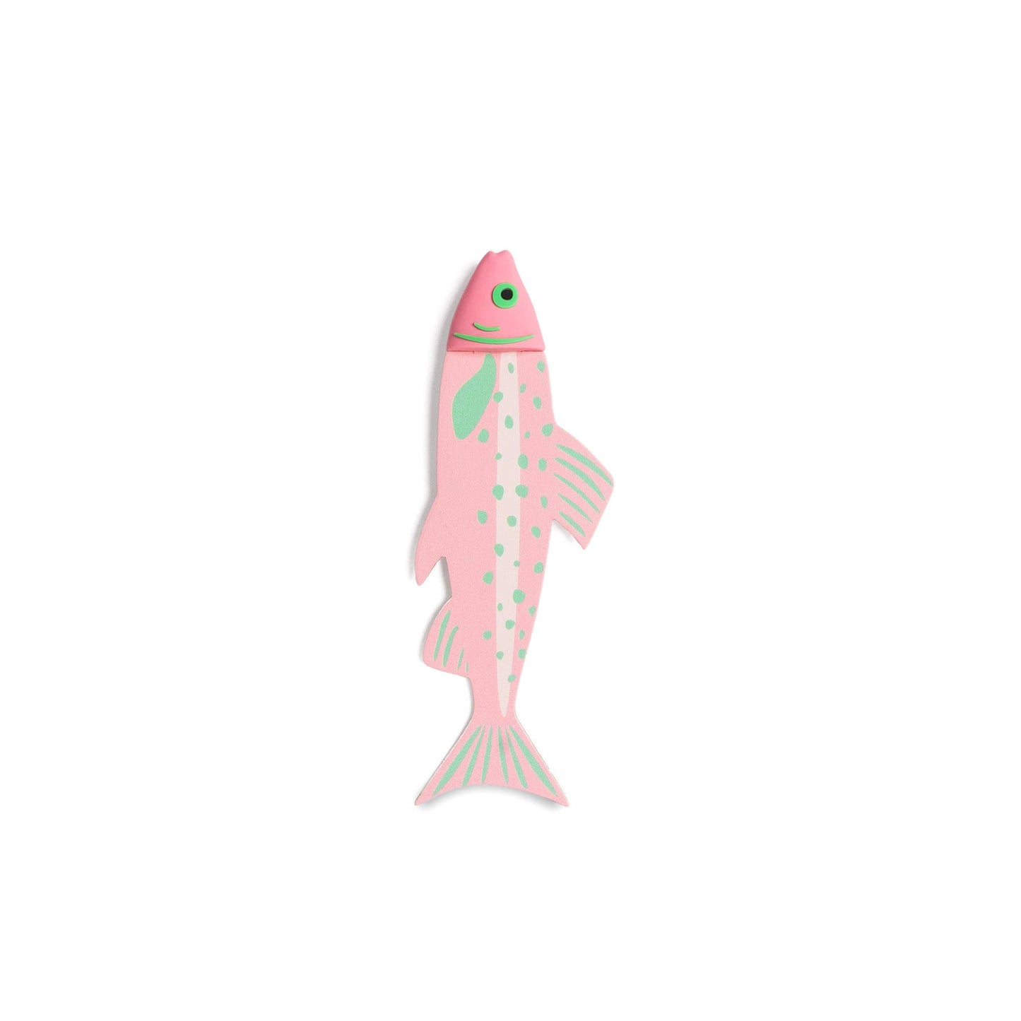 Marcapáginas pez rígido original – Bookmark decorativo kawaii para libros y agendas